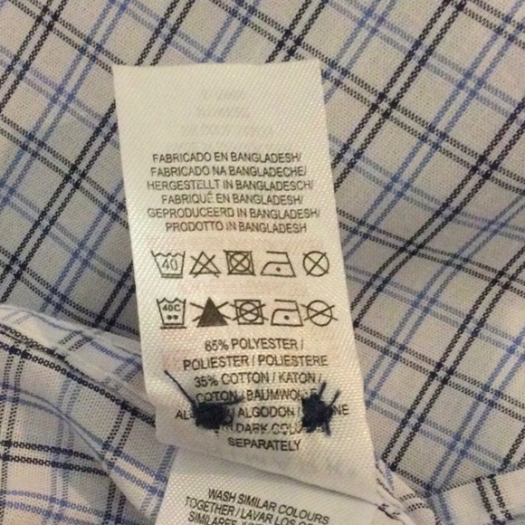 Primark Blue & White Dress Shirt - Picture 8 of 8